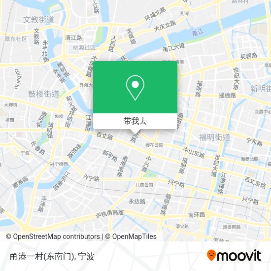 甬港一村(东南门)地图