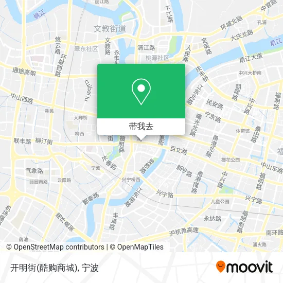开明街(酷购商城)地图