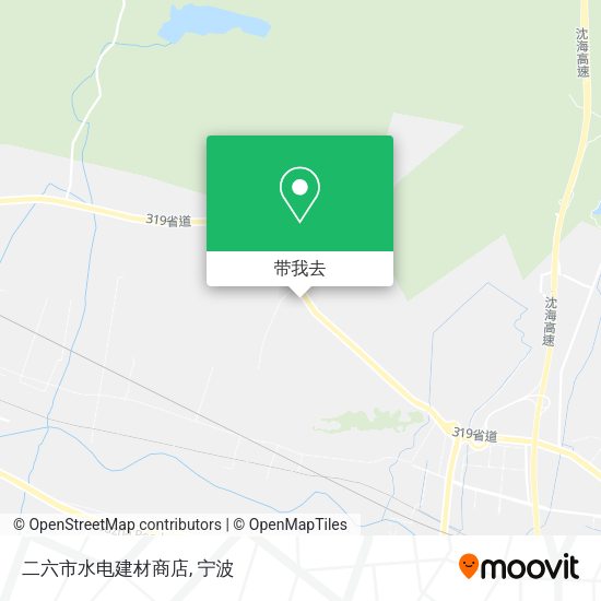 二六市水电建材商店地图