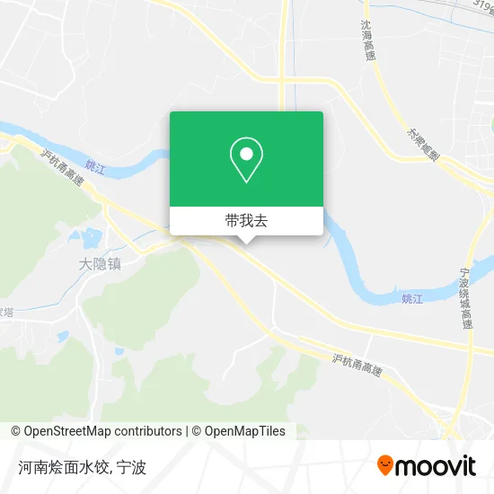 河南烩面水饺地图