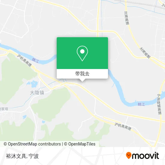 裕沐文具地图