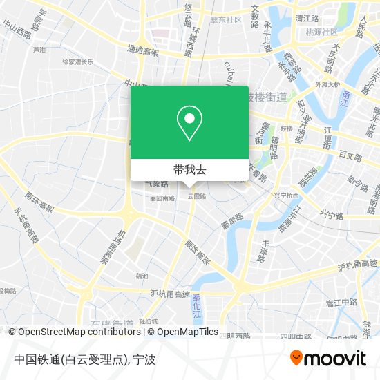 中国铁通(白云受理点)地图