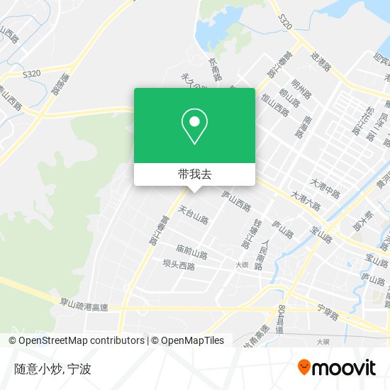 随意小炒地图