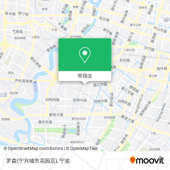 罗森(宁兴城市花园店)地图