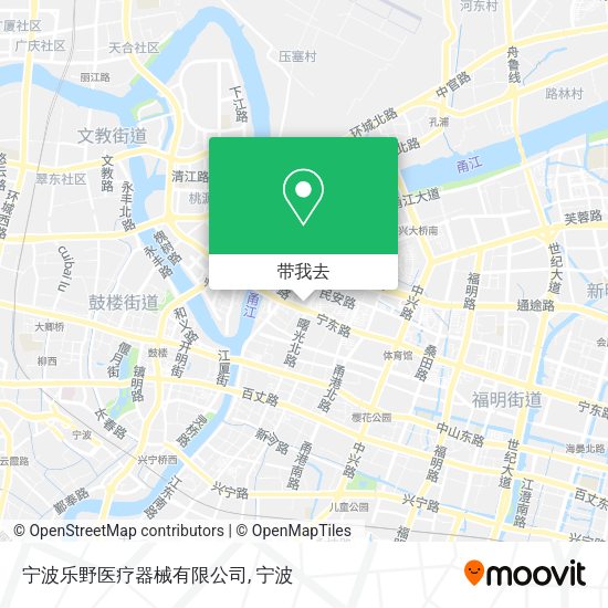 宁波乐野医疗器械有限公司地图