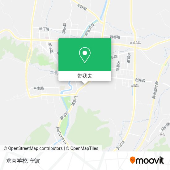 求真学校地图