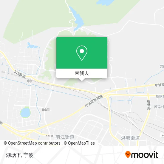 湖塘下地图