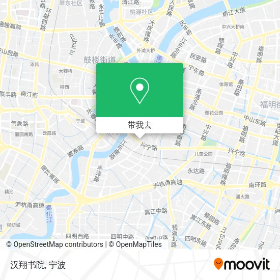 汉翔书院地图