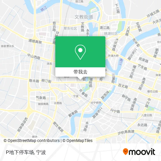 P地下停车场地图