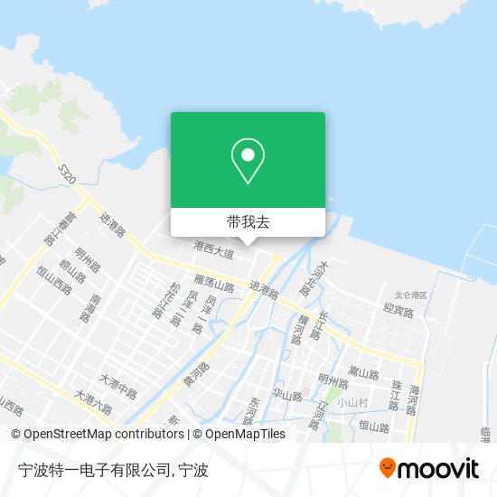 宁波特一电子有限公司地图