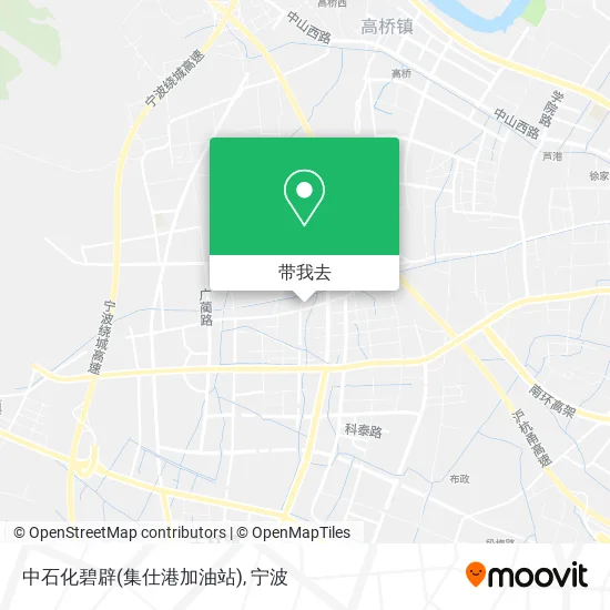 中石化碧辟(集仕港加油站)地图