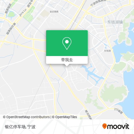 银亿停车场地图