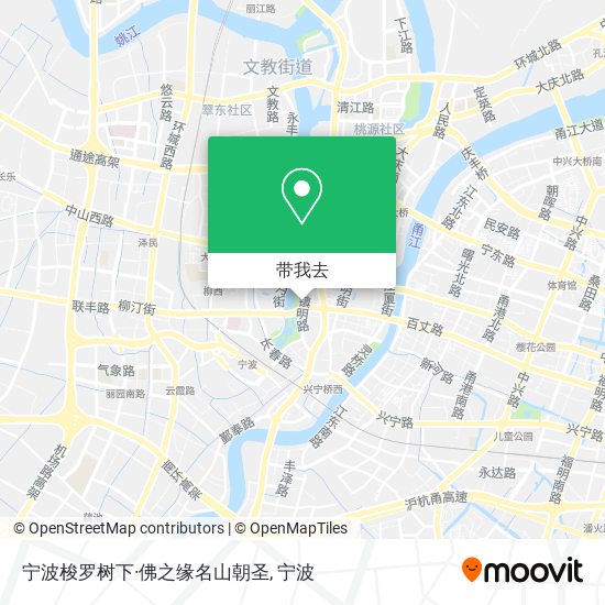 宁波梭罗树下·佛之缘名山朝圣地图