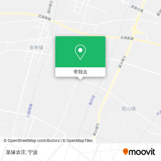 菜缘农庄地图