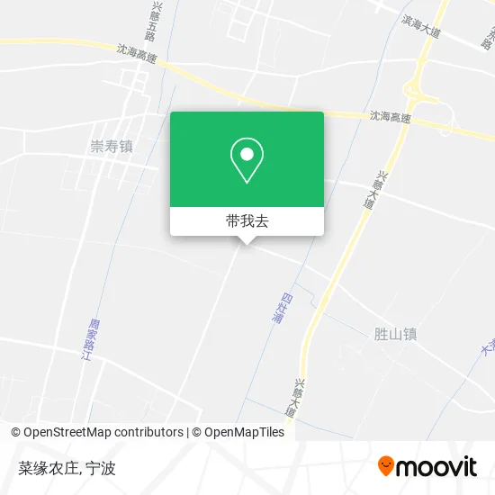 菜缘农庄地图