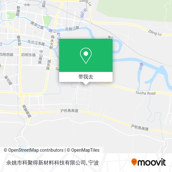 余姚市科聚得新材料科技有限公司地图
