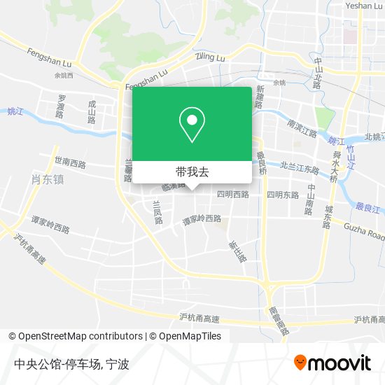 中央公馆-停车场地图