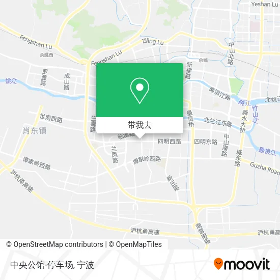 中央公馆-停车场地图