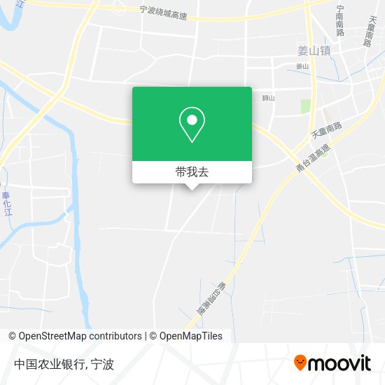 中国农业银行地图