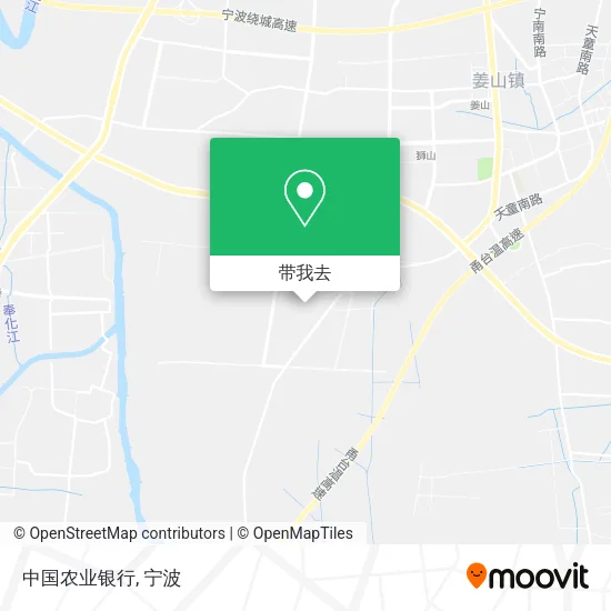 中国农业银行地图