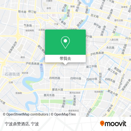 宁波鼎赞酒店地图
