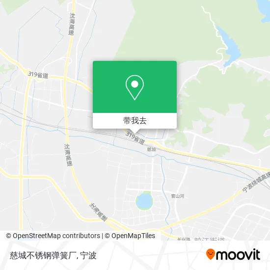 慈城不锈钢弹簧厂地图