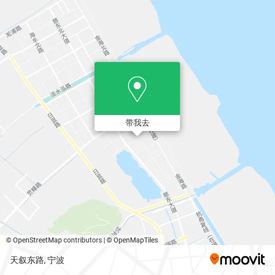 天叙东路地图