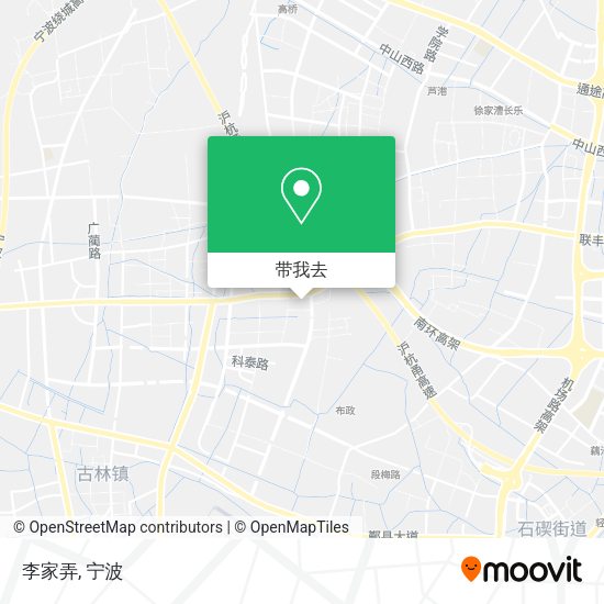 李家弄地图