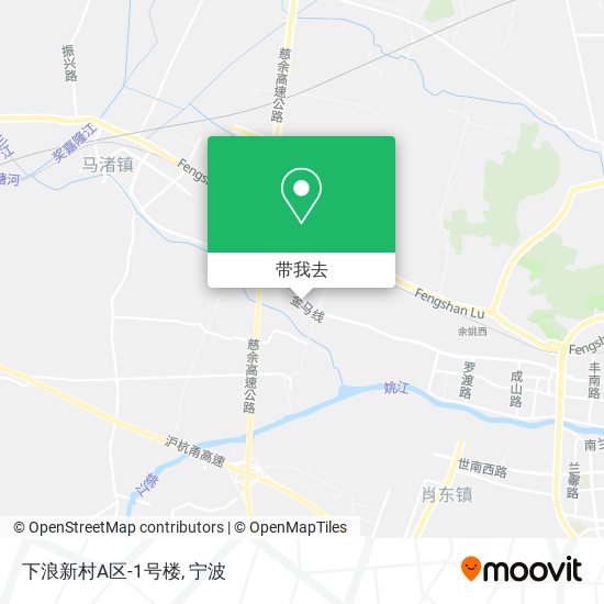下浪新村A区-1号楼地图