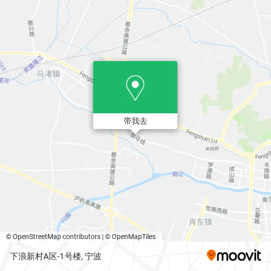 下浪新村A区-1号楼地图