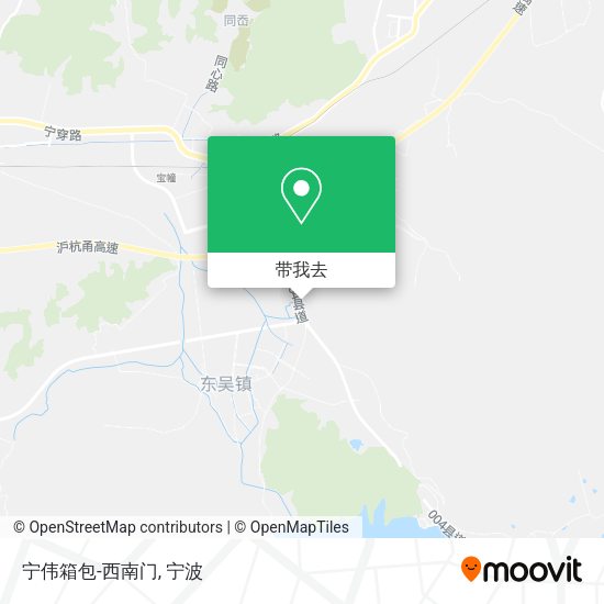 宁伟箱包-西南门地图