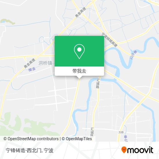 宁锋铸造-西北门地图