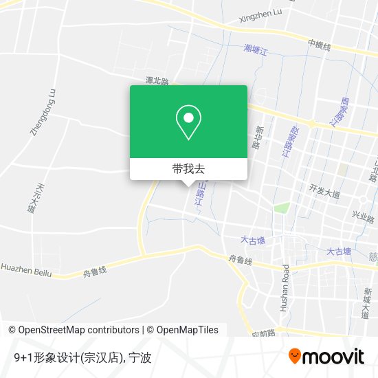 9+1形象设计(宗汉店)地图