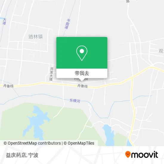 益庆药店地图