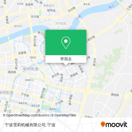 宁波雪莉机械有限公司地图