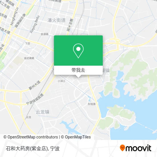 召和大药房(紫金店)地图