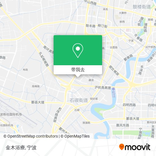 金木浴療地图