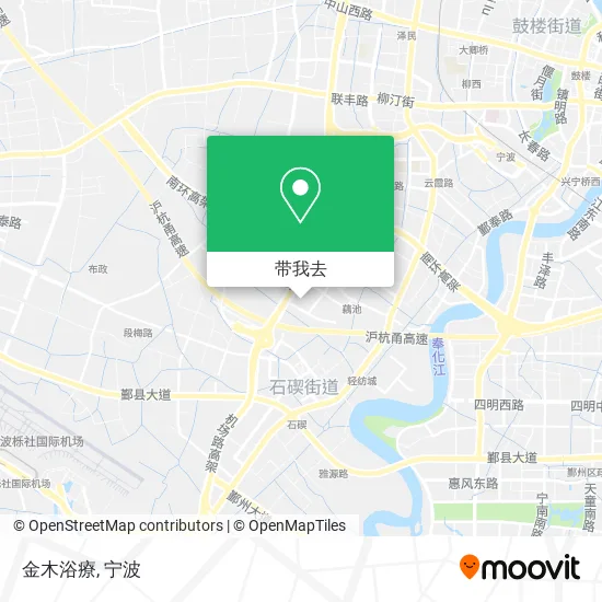 金木浴療地图