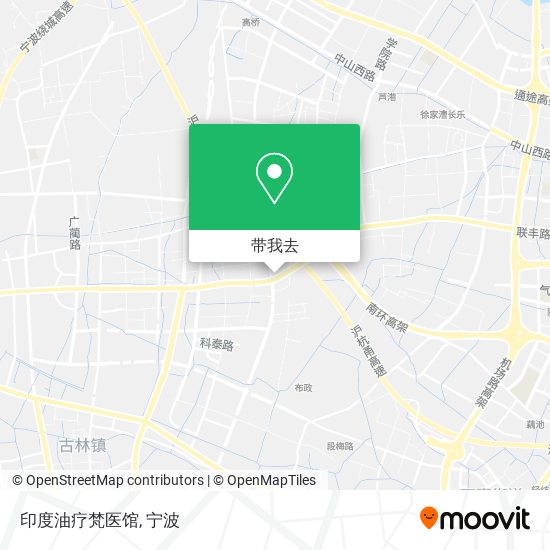 印度油疗梵医馆地图
