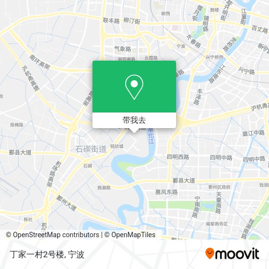 丁家一村2号楼地图