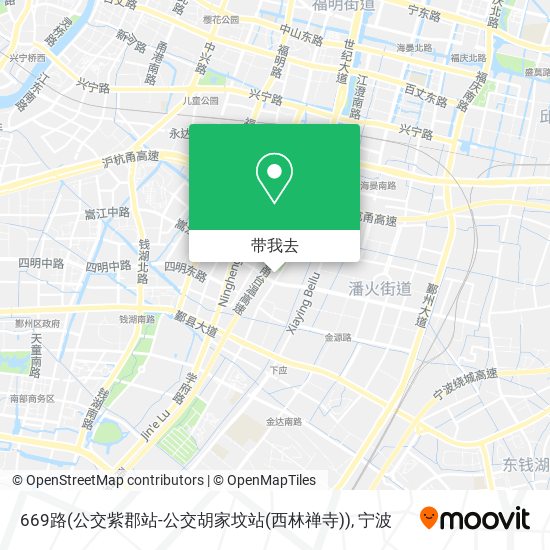 669路(公交紫郡站-公交胡家坟站(西林禅寺))地图