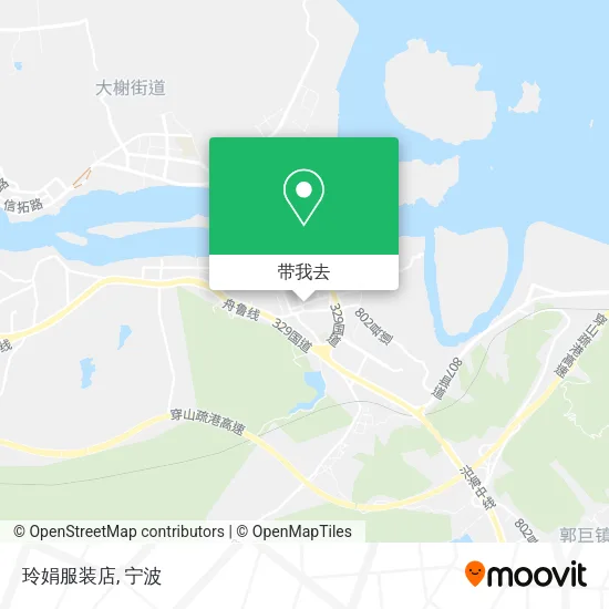 玲娟服装店地图