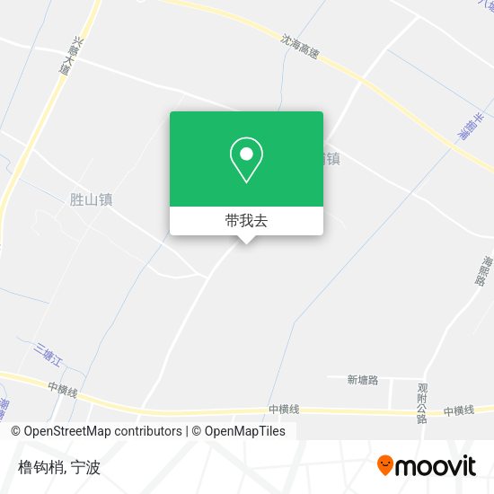 橹钩梢地图