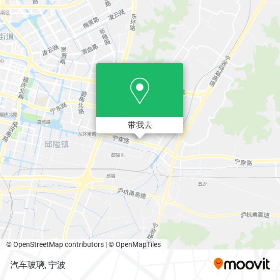 汽车玻璃地图