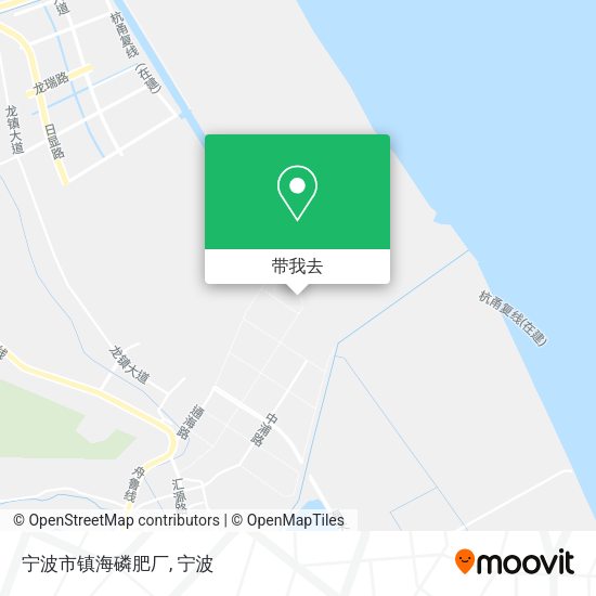 宁波市镇海磷肥厂地图