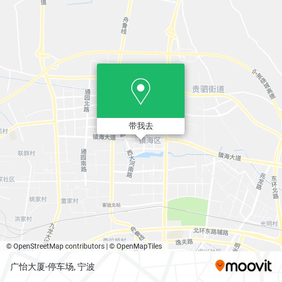 广怡大厦-停车场地图