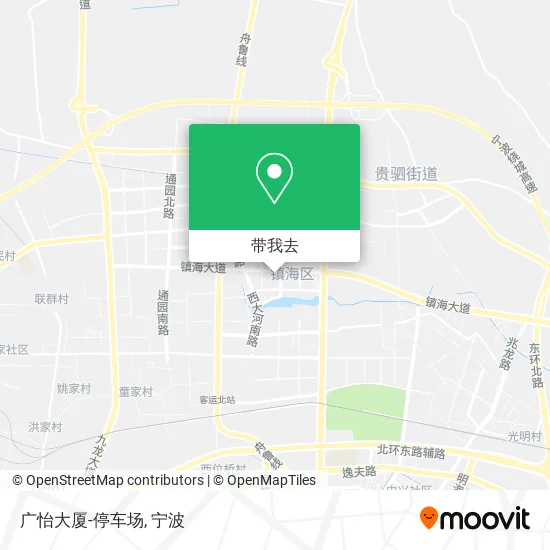 广怡大厦-停车场地图