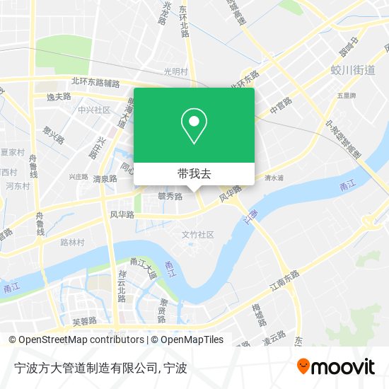 宁波方大管道制造有限公司地图