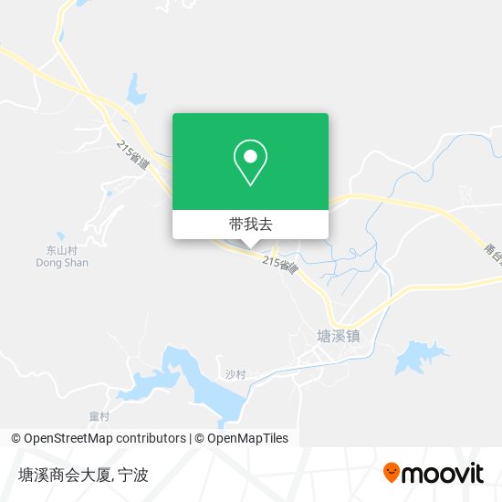 塘溪商会大厦地图