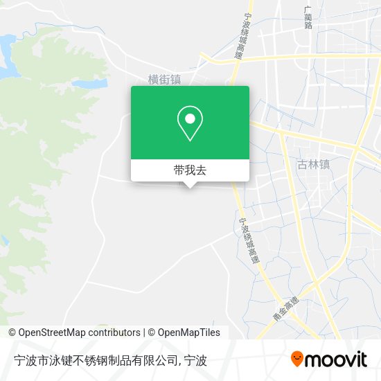 宁波市泳键不锈钢制品有限公司地图